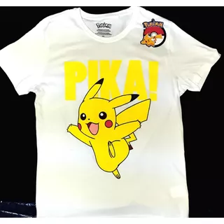 Playera Pokemon (pikachu) Unisex