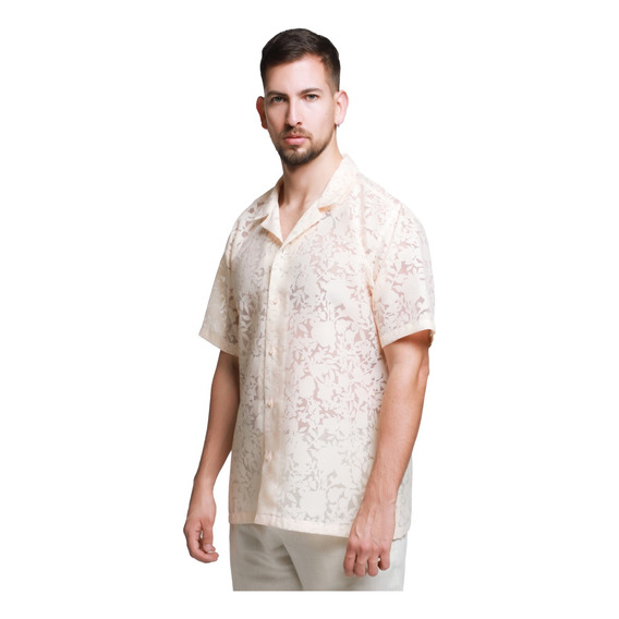 Camisa Manga Corta Lob Ccck0703 Hombre