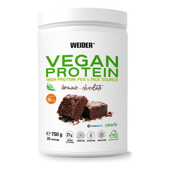 Proteina Vegana (no De Soja) Importada Sin Gluten Ni Lactosa