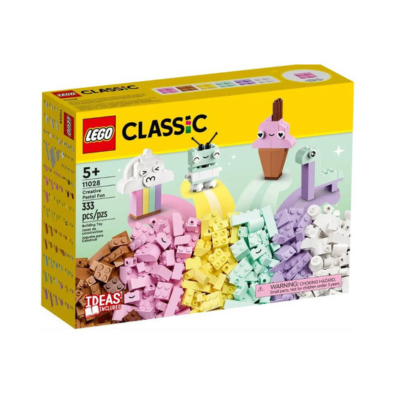 Lego Classic Diversión Creativa: Pastel 11028 De 333 Piezas En Caja