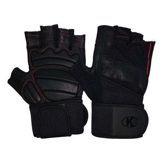 Guantes Con Muñequera Gimnasio Pesas Gym Hombre Ice Border