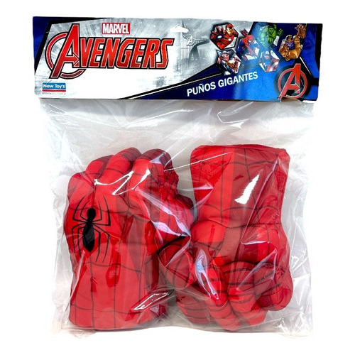 Puño Par Gigante Marvel Avengers New Toys Color Spiderman