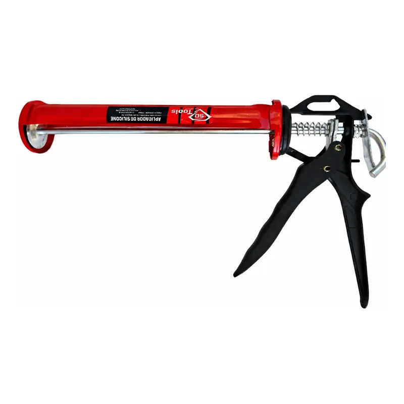 Pistola Aplicador De Silicone Aberto Metal Reforçado