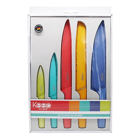 Set 5 Cuchillos Color Keep®