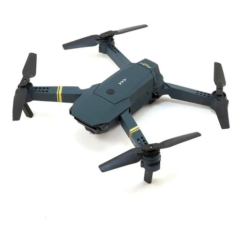 Mini drone Eachine E58 con cámara FullHD negro 2.4GHz 1 batería
