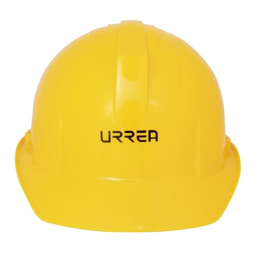 Casco De Seguridad Con Ajuste De Matraca Amarillo Urrea