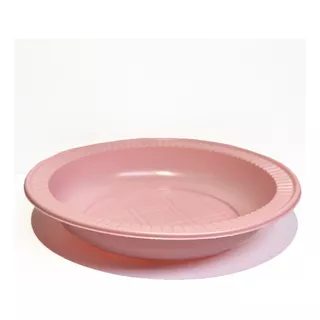 Bowl Compoteras De Plástico Descartable X25 Colores Pastel