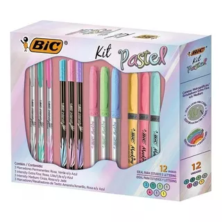 Kit 12 De Rotuladores  Bic  970819