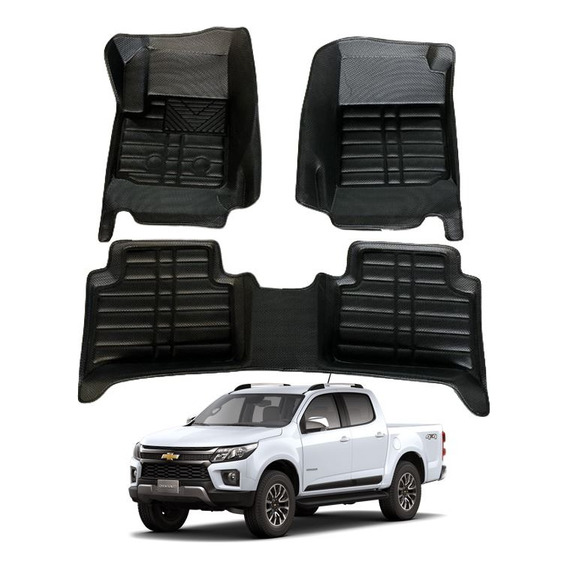 Funda De Piso 3d Chevrolet Colorado 2016-24 Calce Perfecto 