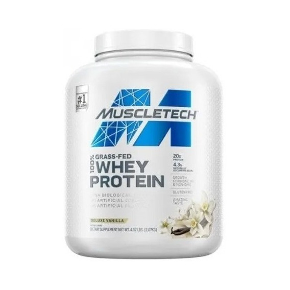 Whey Protein Muscletech 100% Suero De Leche Proteina Sabor Deluxe Vainilla