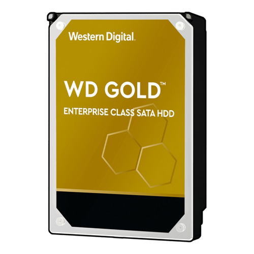 Disco duro interno Western Digital WD Gold WD102KRYZ 10TB oro