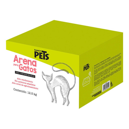 Arena Para Gato Especial Para Arenero Caja 12.5 Kg Fancy Pet