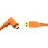 Cable USB de alta velocidad para Nikon D750 D5200 Color Naranja-Oscuro