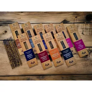 Sahumerios Palo Santo Aromanza Pack 20 Cajas - Insumos Oeste