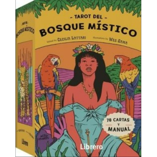 Tarot Del Bosque Místo / Cecilia Gattari / Latiaana