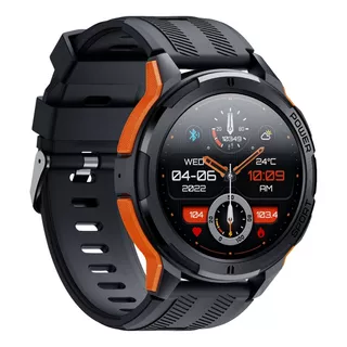 Reloj Inteligente Smartwatch C25 Orange Pantalla Amoled