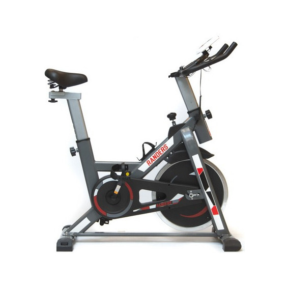 Bicicleta Fija De Spinning Con Pulsómetro Disco 13kg Randers