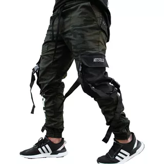 Calça Jogger Camuflada Masculina