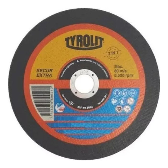 Disco 114 X 3 Mm Tyrolit Secur