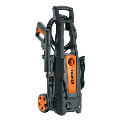 Hidrolavadora Eléctrica 1800 Psi Alta Presion 2 Hp Truper Color Negro/Naranja 127V