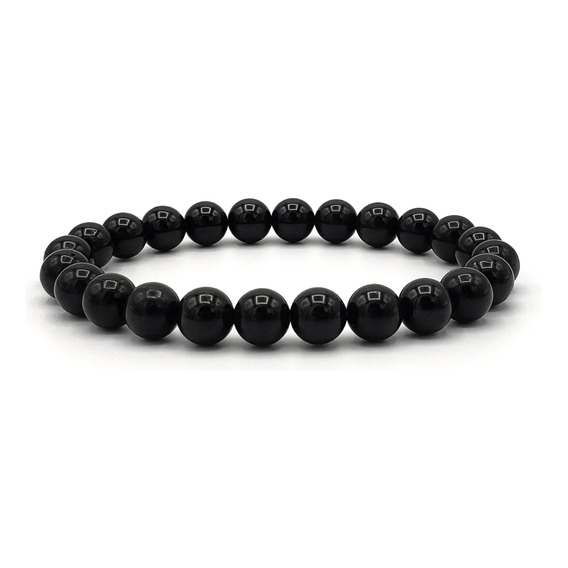 Pulsera Piedra Turmalina Negra 8mm Iconic Store