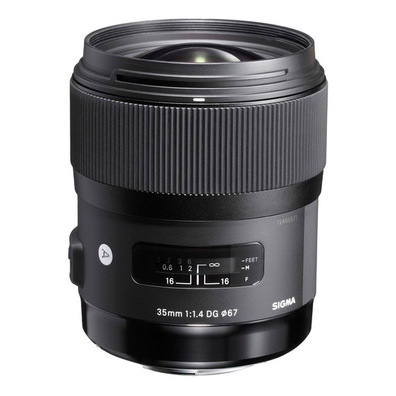 Lente Sigma 35mm F1,4 Art Dg  Nikon  4 Años Garantía Oficial