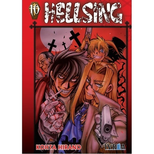 Manga Hellsing Vol. 10 Ivrea Argentina