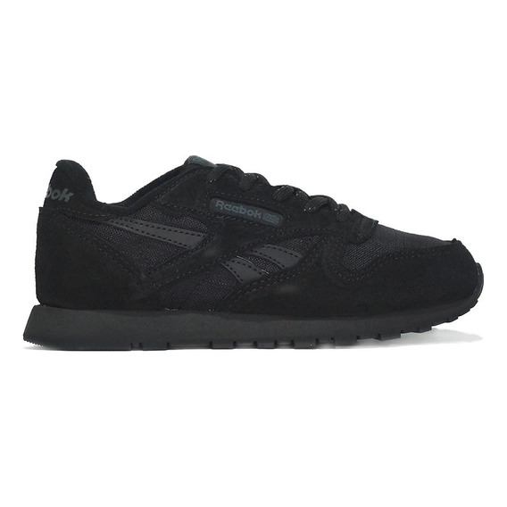 Reebok Zapatillas Kids - Classic Leather Kids C.blk-p.gry 