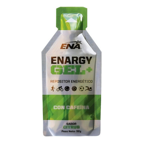 ENA Sport Enargy Gel+ carbohidratos Suplemento en gel Enargy Gel+