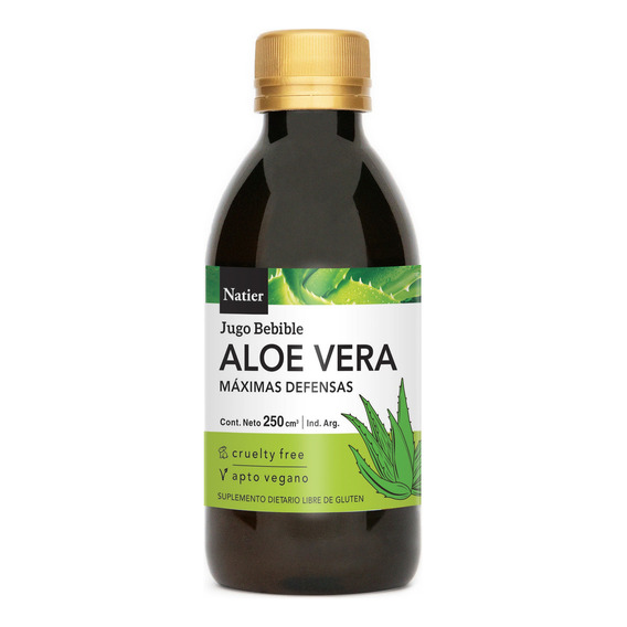 Natier Suplemento Aloe Vera Jugo Natural Vegano X 250ml