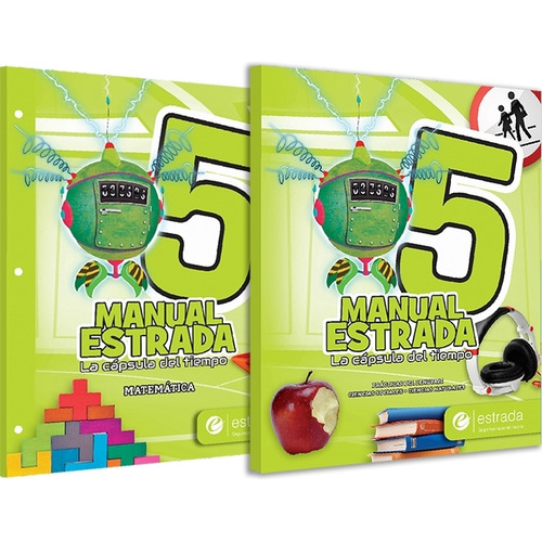 Manual Estrada 5 Nac - La Capsula Del Tiempo, de VV. AA.. Editorial Estrada, tapa blanda en español