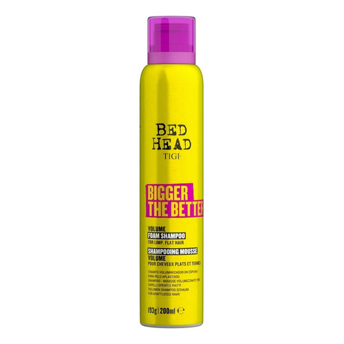  Shampoo De Espuma Para Dar Volumen Bigger The Better Tigi