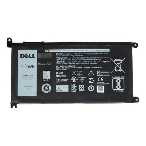 Bateria Dell Wdx0r Wdxor 42wh Dell Inspiron 15 5567 5568 13 Color De La Batería Negro