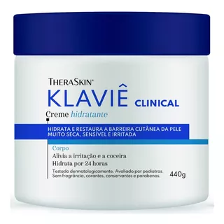 Creme Hidratante Corporal Klaviê Clinical 440g