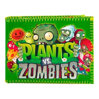  Billetera Plantas Vs Zombies Videojuego Serie