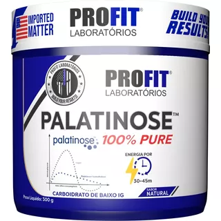 Palatinose 100% Puro, Bote De 300 G, Profit