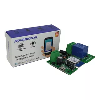 Interruptor Pulso Wi-fi 7v 32v Ideal Para Portão De Garagem