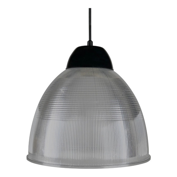 Campana Colgante Plastica E27 Led Bajo Consumo 29cm