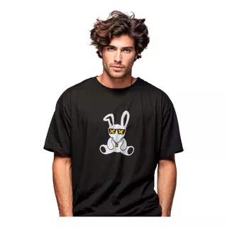 Camiseta Oversized Streetwear Trap Estampa Moderna  P Ao G4
