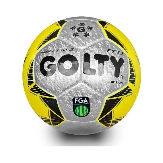 Balón De Fútbol Fga Golty Professional Magnum Ii-amarillo