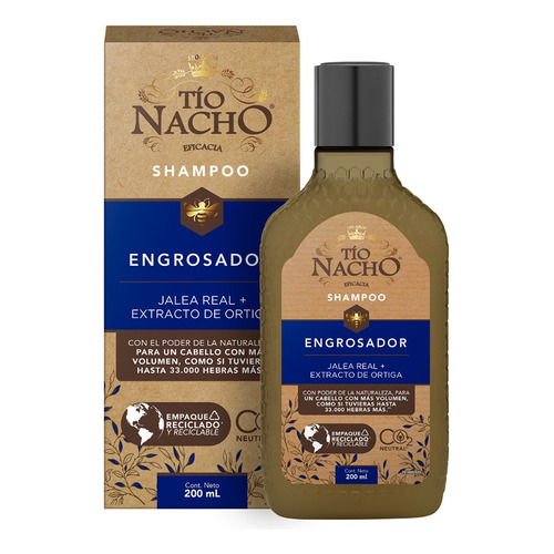 Tío Nacho Shampoo Engrosador Shampoo 200ml