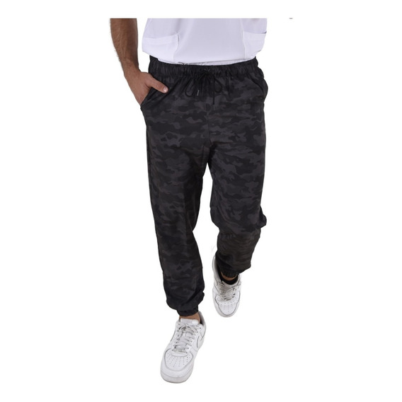 Pantalón Quirúrgico Para Hombre Tipo Jogger Estampado Nf