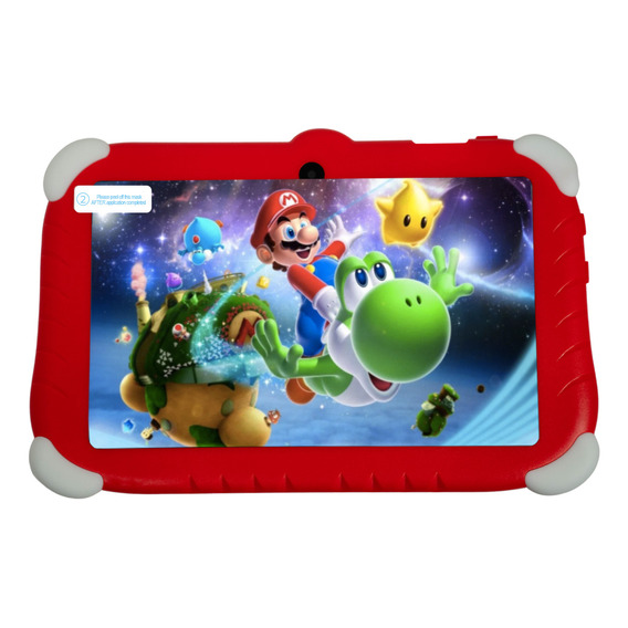 Mario Bros Tablet 7¨ Hd Android 13 32gb Y 2gb Ram Rojo