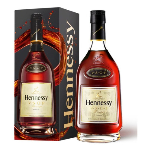 Cognac Hennessy Vsop Con Estuche Francia Ideal