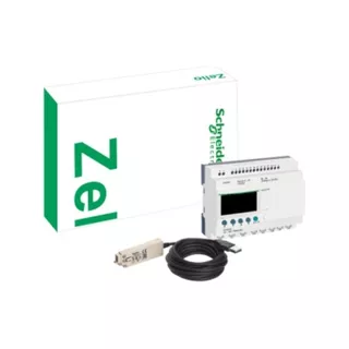 Zelio Pack Modular Vca 2: Base+soft+cable Prog Schneider