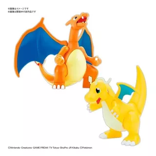 Pokemon Bandai Model Kit Charizard & Dragonite Lfdj