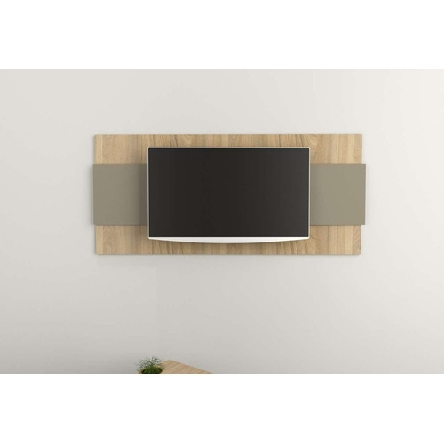Panel Tv Tables 1044 Minimal Hasta 65¨ 180x102 Color Olmo/gris