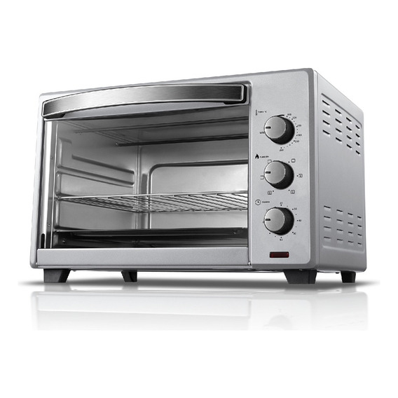 Horno Electrico De Mesa Daewoo 45 Dw-4500e 220v 35ltu Color Plateado