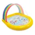Intex Piscina Arcoiris Con Techo Amarillo