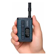 Mini Compresor Inflador Portátil Noax Airgo Para Bicicleta Verde Monofásica